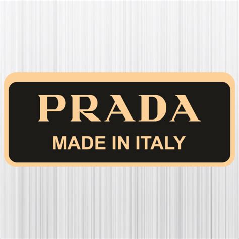 “PRADA MADE IN ” 